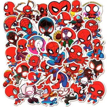 Набор наклеек Человек-паук Baby Spider-Man 50 шт
