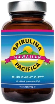 Suplement diety Kenay Spirulina Pacifica 60 tabletek (5900672150049)