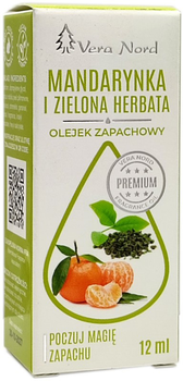 Vera Nord Mandarynka I Zielona Herbata Olejek 12 ml (5906948848017)