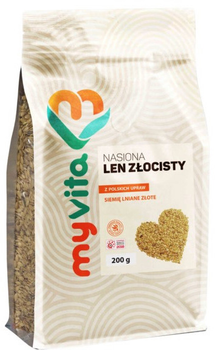 Myvita Len Złocisty 200 g Układ Trawienny (5905279123540)