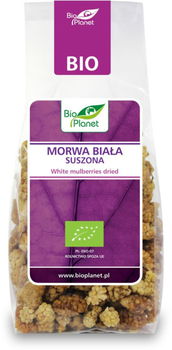 BIO PLANET Morwa biała suszona owoc BIO 100 g (5907814661920)