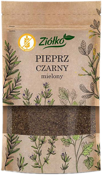 Ziółko Pieprz Czarny mielony bezglutenowy 60 g (5903240520961)