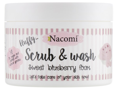 Pianka złuszczająca do ciała Nacomi Sweet Blueberry Foam 180 ml (5902539703542)