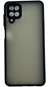 Чехол Matte Color на Samsung Galaxy A12 черный