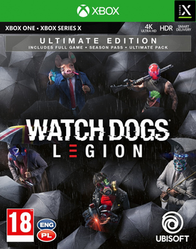 Gra Xbox One Watch Dogs Legion Ultimate Edition (Blu-ray) (3307216138921)