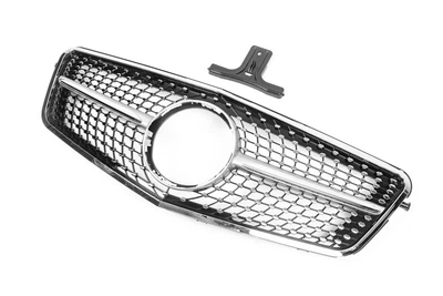 Передня решітка Diamond Silver (2009-2012) для Mercedes E-сlass W212 роки bz04-1012a