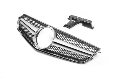 Передня решітка (2009-2013, AMG Silver) для Mercedes E-сlass coupe C207 роки cxk-bz04-1015a