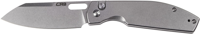 Ніж CJRB Knives Ekko AR-RPM9 Steel сталева рукоятка (27980352)