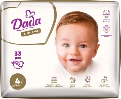 Подгузники детские Dada Elite Care Maxi 7-18 кг 33 шт (4820174981105)