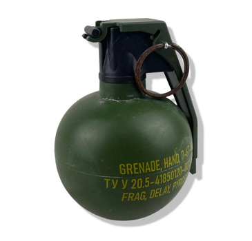 Страйкбольна граната, граната навчальна імітаційна з активною чекою (П-67-Г) НАТО