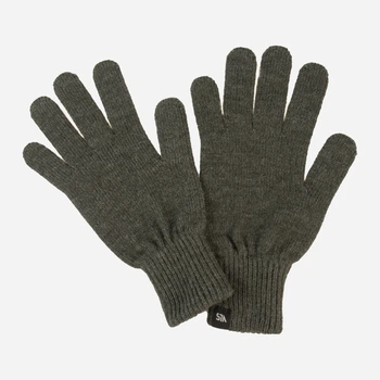 Перчатки мужские вязаные VILSS Томас ML10746 One Size Темно-серые (ML10746)