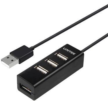 Hub USB Unitek USB 2.0 4-w-1 (Y-2140-CZARNY)