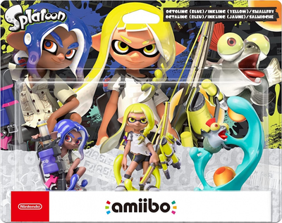 Figurka Nintendo Amiibo Splatoon 3 3-Pack (45496381066)