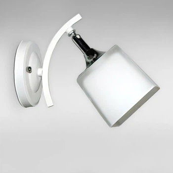 Настінний світильник Бра Light House SR-18526/1W WT+CH L210*W110*H150 білий + хром