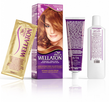 Крем-фарба для волосся Wella Wellaton Intense 8/74 Caramel Chokolate 110 мл (4056800620111)