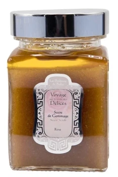 Цукровий скраб для тіла мускус, ладан, ваніль La Sultane De Saba Udaipur Sugar Scrub Musk Incense Vanilla, 300 мл (10352)