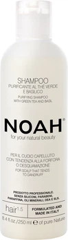 Szampon do włosów Noah For Your Natural Beauty Hair 1.5 Green Tea & Basil 250 ml (8034063520412)