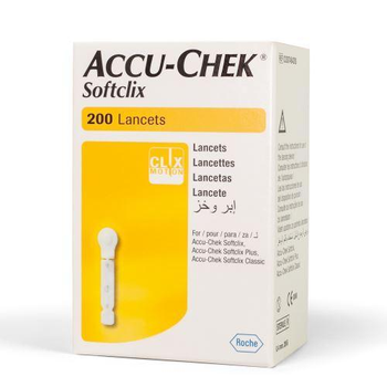 Ланцеті Accu-Chek Softclix (Софтклікс), 200 шт.