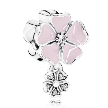 Серебряная подвеска-шарм Пандора 791827EN40.