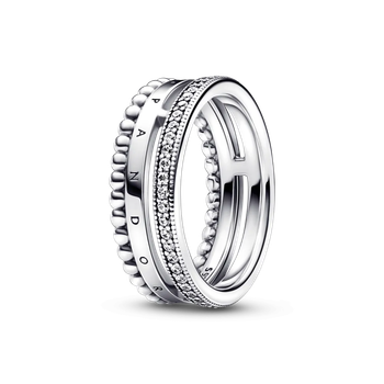 Срібна каблучка Pandora 192312C01 52 .