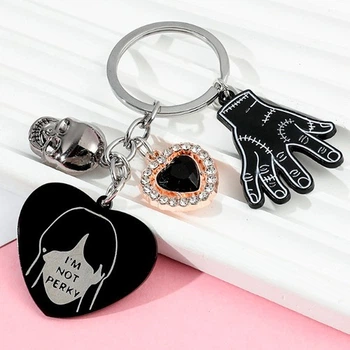 Брелок Венздей Wednesday Keychain подарункова упаковка