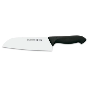 Ніж японський Сантоку 180 мм 3 Claveles Proflex (08288) – купити