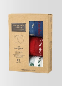 Набор нижнего белья Abercrombie & Fitch (3 шт.) AF7653M XS Комбинированный