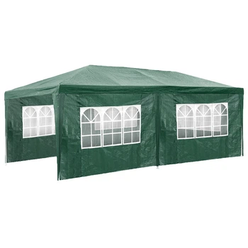 Павильон садовый gazebo Taizhou 3х6м Зеленый CC-ZT-004, діаметр труби 31X24X18 мм