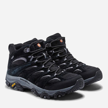 Letnie buty trekkingowe męskie niskie gore tex Merrell Moab 3 Mid Gtx J036243 42 (8.5US) 26.5 cm Czarne (194713953736)