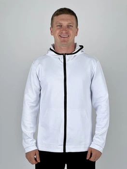 Спортивна кофта толстовка Natursport ZX87WT Біла M