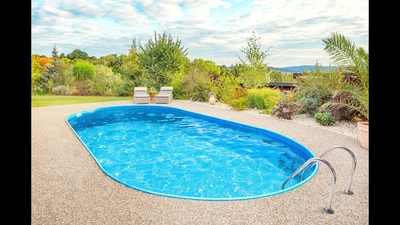 Басейн каркасний 5,25х3.2х1.5 м з отворами, для монтажу в ґрунт, IBIZA OVAL 3EXB0628