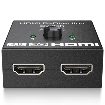 Двонаправлений світч на 2 порти HDMI Bi-Direction Switch | комутатор / розгалужувач Addap HVS03, 4К
