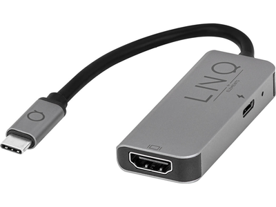 Hub USB 2 w 1 Linq USB Type-C (LQ47999)