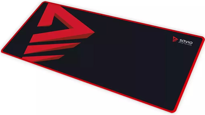 Podkładka pod mysz i klawiaturę Savio Turbo Dynamic L 700 x 300 x 3 mm Black-Red (SAVGTDL)