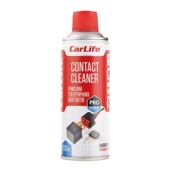 Очиститель электрических контактов CarLife Contact Cleaner 200мл для клемм и разъемов средство для очистки (LI-D_22-O)