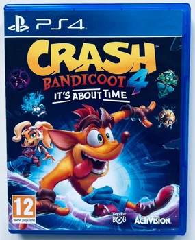 Crash Bandicoot 4: It's About Time, Б/У, русские субтитры - диск для PlayStation 4