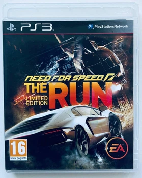 Need for Speed The Run Limited Edition, русская версия - диск для PlayStation 3, Б/У