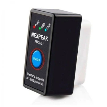 Мини сканер NX101 ELM327 OBD2 Bluetooth для диагностики авто