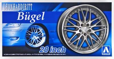 Сборная модель 1/24 комплект колес Leonhardiritt Bugel 20 Inch Aoshima 05382