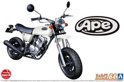 Сборная модель 1/12 мотоцикла Honda AC16 APE 2006 Aoshima 06294
