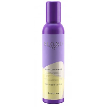 Мус-кондиціонер для русявого, освітленого та сивого волосся Inebrya Blondesse No-Yellow Mousse, 250 мл