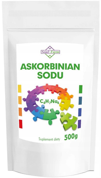 Ascorbinian sodu Soul-Farm proszek 500 g (5902706730142)