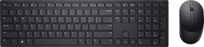 Комплект Dell Pro Wireless Keyboard and Mouse - KM5221W - Ukrainian (QWERTY) (580-AJRT)