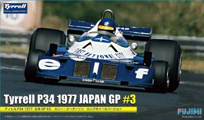 Сборная модель 1/20 автомобиль Tyrrell P34 Japan Grand Prix #3 Wide Tread (Peterson) Fujimi 09090