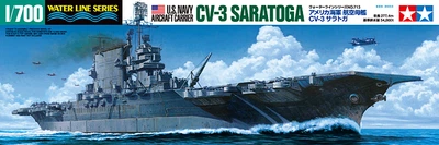 Сборная модель 1/700 Авианосец ВМС США CV-3 Саратога 1944-1945 гг. Tamiya 31713