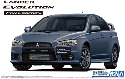 Сборная модель 1/24 автомобиля Mitsubishi CZ4A Lancer Evolution Final Edition '15 Aoshima 05795
