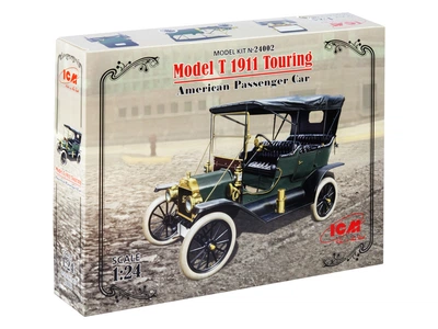 Сборная модель ICM Model T Touring 1911 г., американский пассажирский автомобиль 24002