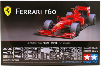 Сборная масштабная модель F1 1/20 болида Ferrari F60 Tamiya 20059