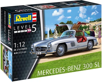 Сборная модель 1/12 автомобиль Mercedes-Benz 300 SL Revell 07657