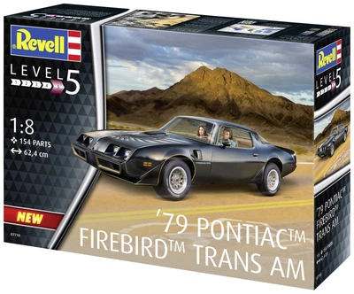 Сборная модель 1/8 автомобиль Pontiac Firebird Trans Am Revell 07710